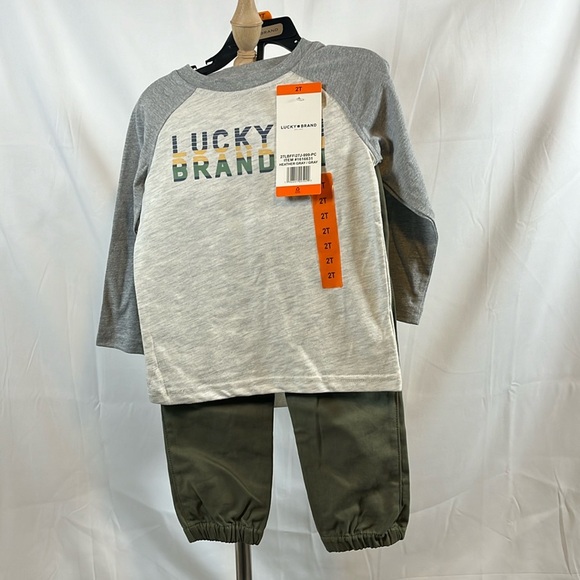 Lucky Brand Kids' 2-piece Set size 2T - Picture 1 of 2